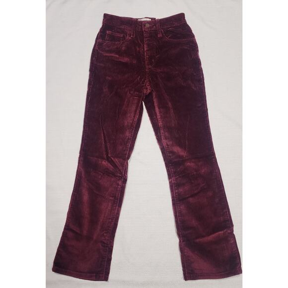 Universal thread high rise ankle bootcut Waist 26'' length 36'' corduroy women's - Picture 1 of 7